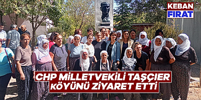 CHP Milletvekili Taşçıer köyünü ziyaret etti
